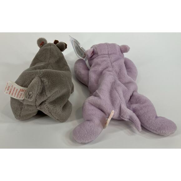 Ty Beanie Babies Bundle (2pcs) Spike And Happy - Picture 4 of 15